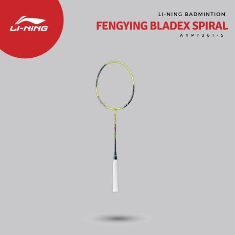 Vợt cầu lông chính hãng Li-Ning Fengying BLADEX SPIRAL Yellow (5U) AYPT361-5