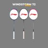 Vợt cầu lông  WINDSTORM 72 Trọng lượng 6U (3 Màu) Cán Vợt Carbon