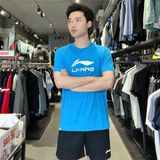  Áo cầu lông nam chính hãng Li-Ning P-ATSU493 thoáng khí, mát mẻ, nhanh khô 