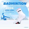  Tất cầu lông Unisex chính hãng Li-Ning P-AWSU084 & P-AWSU083 chất liệu cotton thấm hút mồ hôi,thoáng khí dành cho cả nam và nữ chơi thể thao 