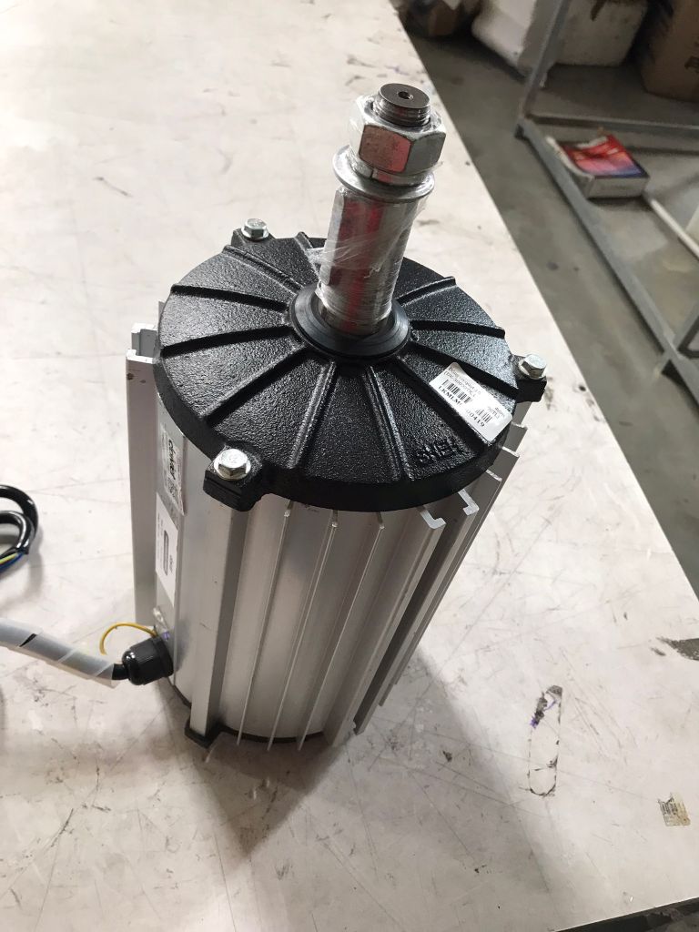 Động cơ quạt máy công nghiệp 3,0kw vỏ nhôm DK-30000TX, 30000TL