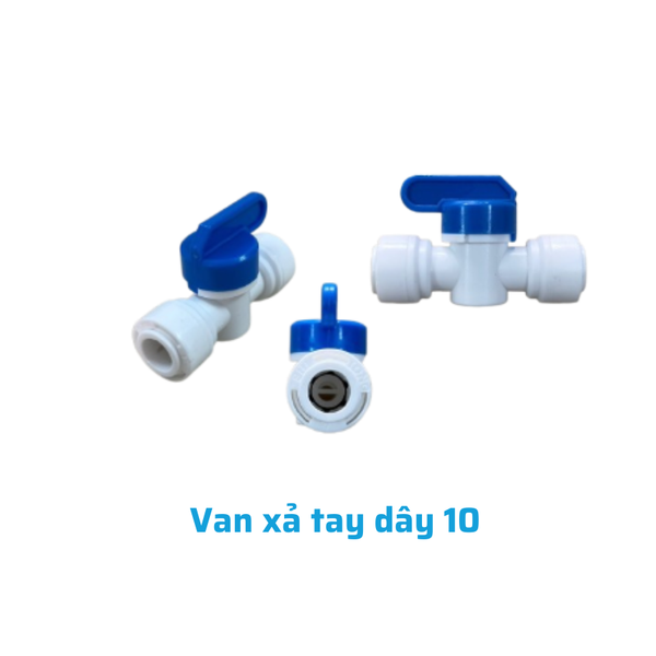 Van xả tay dây 10