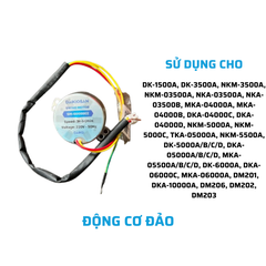Động cơ đảo DK-1500A, DK-3500A, NKM-3500A, NKM-03500A, NKA-03500A, NKA-03500B, MKA-04000A, MKA-04000B, DKA-04000C, DKA-04000D, NKM-5000A, NKM-5000C, TKA-05000A, NKM-5500A, DK-5000A/B/C/D.