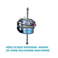 Động cơ  quạt điều hòa Daikio DK-1500B, DKA-01500B, NKM-01500B