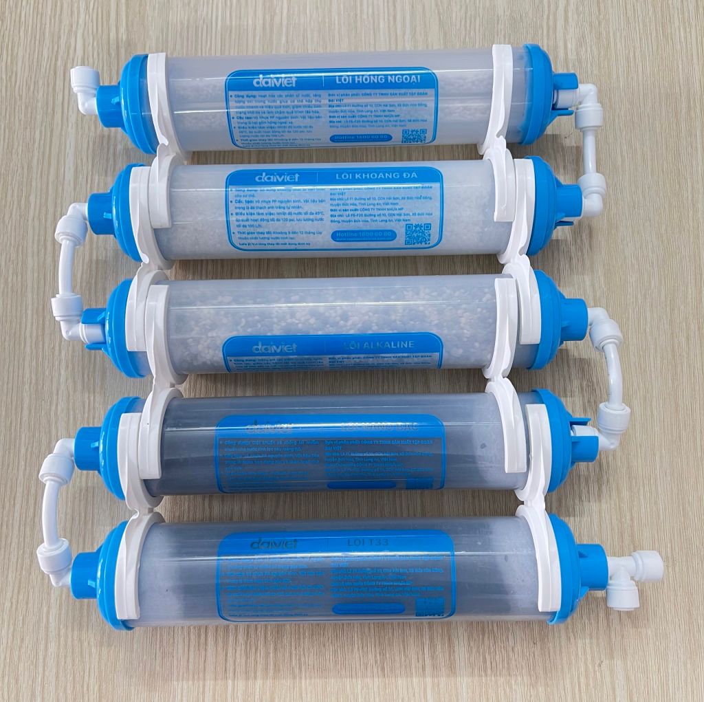 Bộ lõi khoáng nâng cấp Daikiosan dùng cho tất cả máy lọc nước RO - Hàng chính hãng