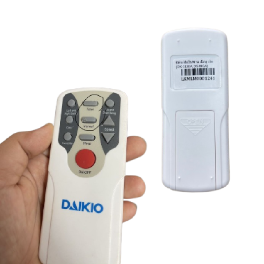 Điều khiển từ xa Daikio DK-800A, DK-1130A