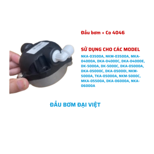 Đầu bơm + Co 4046