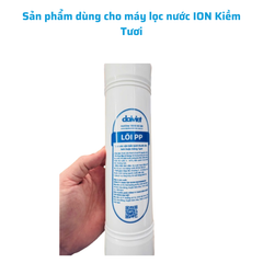 Combo 2 lõi PP lọc chặn magie thay thế cho máy lọc nước ion kiềm tươi Daikiosan, Makano