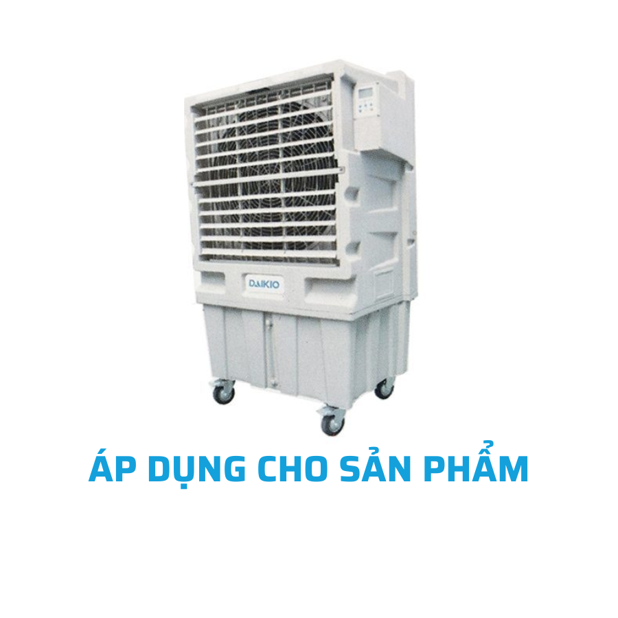 Động cơ quạt 500W Daikio DK-14000B, DK-15000A, DKA-15000A- Chính hãng
