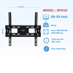 Giá đỡ treo tường Daikiosan DP240