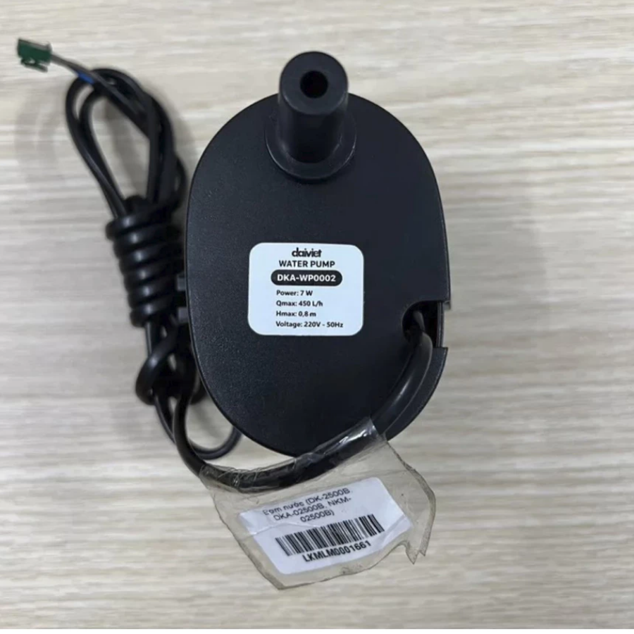 Bơm nước máy làm mát Daikiosan 7W model DKA-02500B, DK-2500B, NKM-2500B Hàng Chính Hãng