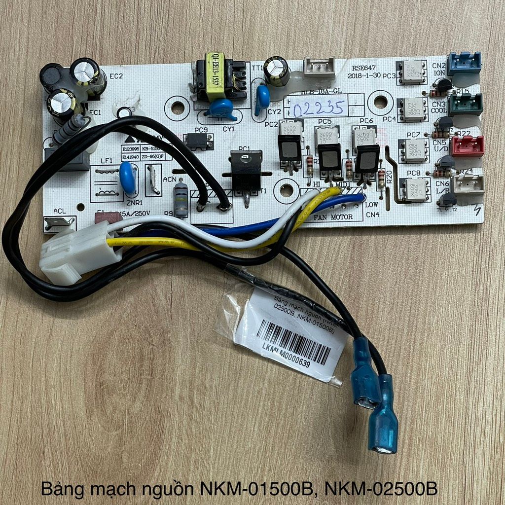 Bảng mạch nguồn NKM-02500B, NKM-01500B