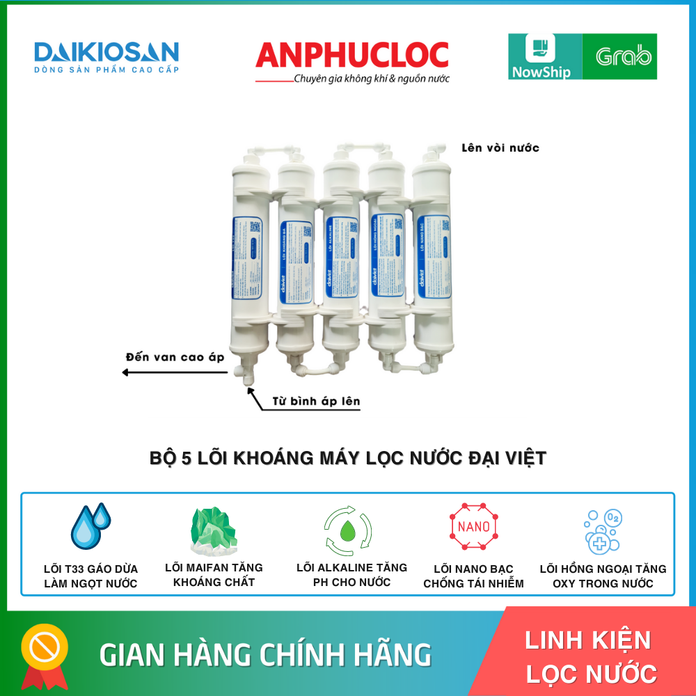 bo 5 loi khoang nang cap dai viet dung cho may loc nuoc daikiosan makano takasa kasuto loai 1