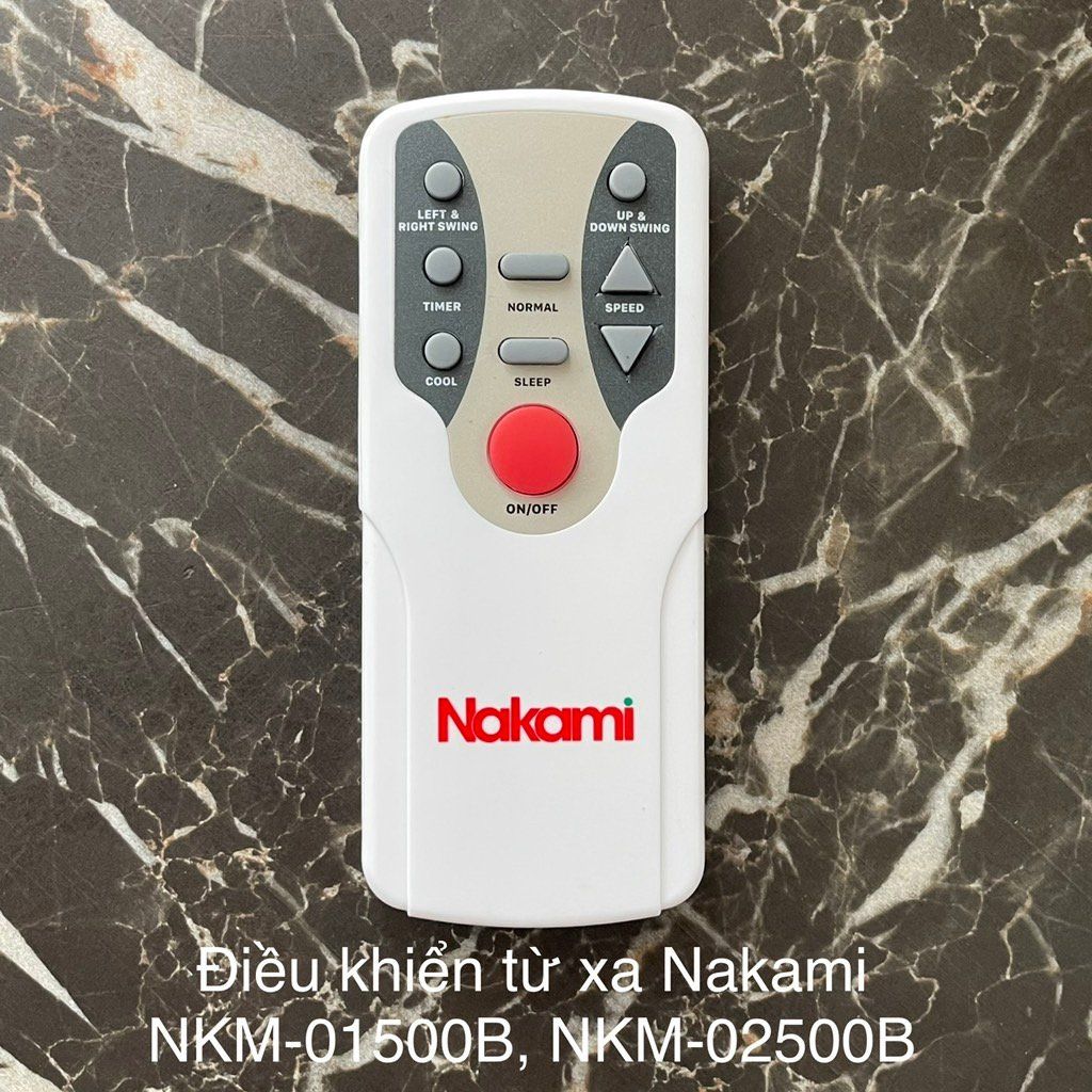 Điều khiển từ xa Nakami NKM-01500B, NKM-02500B