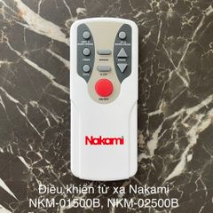 Điều khiển từ xa Nakami NKM-01500B, NKM-02500B