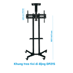 Khung treo tivi di động DP215