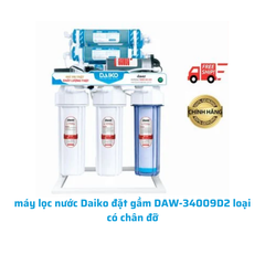 máy lọc nước Daiko đặt gầm DAW-34009D2 loại có chân đỡ