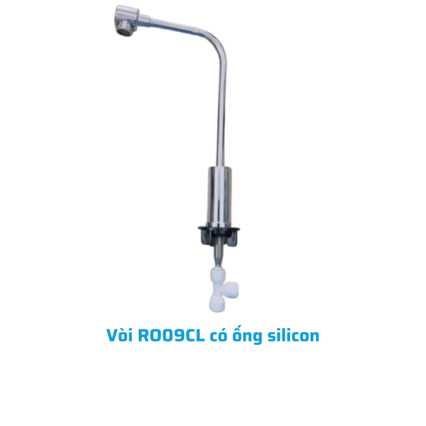 Vòi RO09CL có ống silicon