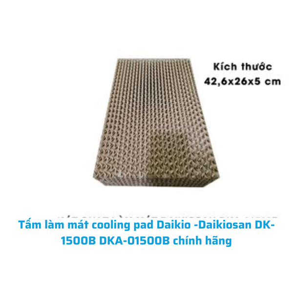 Tấm làm mát cooling pad Daikio -Daikiosan DK-1500B DKA-01500B chính hãng