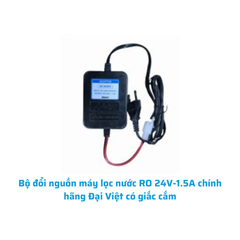 Bộ đổi nguồn máy lọc nước RO 24V-1.5A chính hãng Đại Việt có giắc cắm