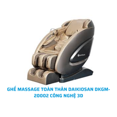 GHẾ MASSAGE TOÀN THÂN DAIKIOSAN DKGM-20002 CÔNG NGHỆ 3D