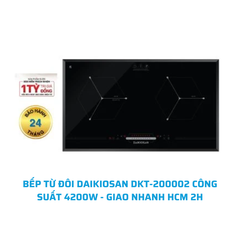 BẾP TỪ ĐÔI DAIKIOSAN DKT-200002 CÔNG SUẤT 4200W - GIAO NHANH HCM 2H