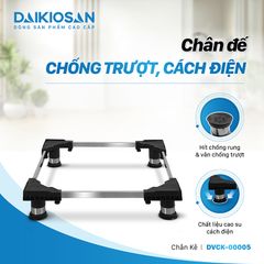 Chân kê máy giặt, tủ lạnh Daikiosan DVCK-00005
