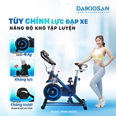 Xe đạp thể dục Daikiosan DKXD-00001