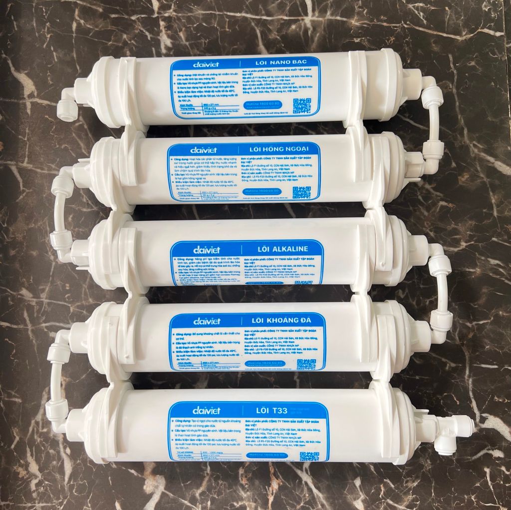 Bộ lõi khoáng nâng cấp Daikiosan dùng cho tất cả máy lọc nước RO - Hàng chính hãng