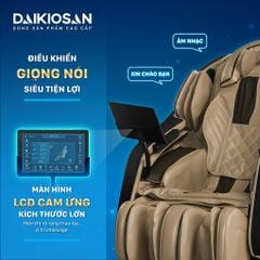Ghế massage Daikiosan 5D DKGM-30004 siêu phẩm ghế massage