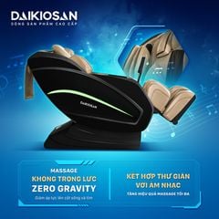 Ghế massage Daikiosan 5D DKGM-30004 siêu phẩm ghế massage