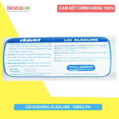 Lõi nâng cấp Alkaline nâng PH tạo khoáng Đại Việt - Cút nối nhanh