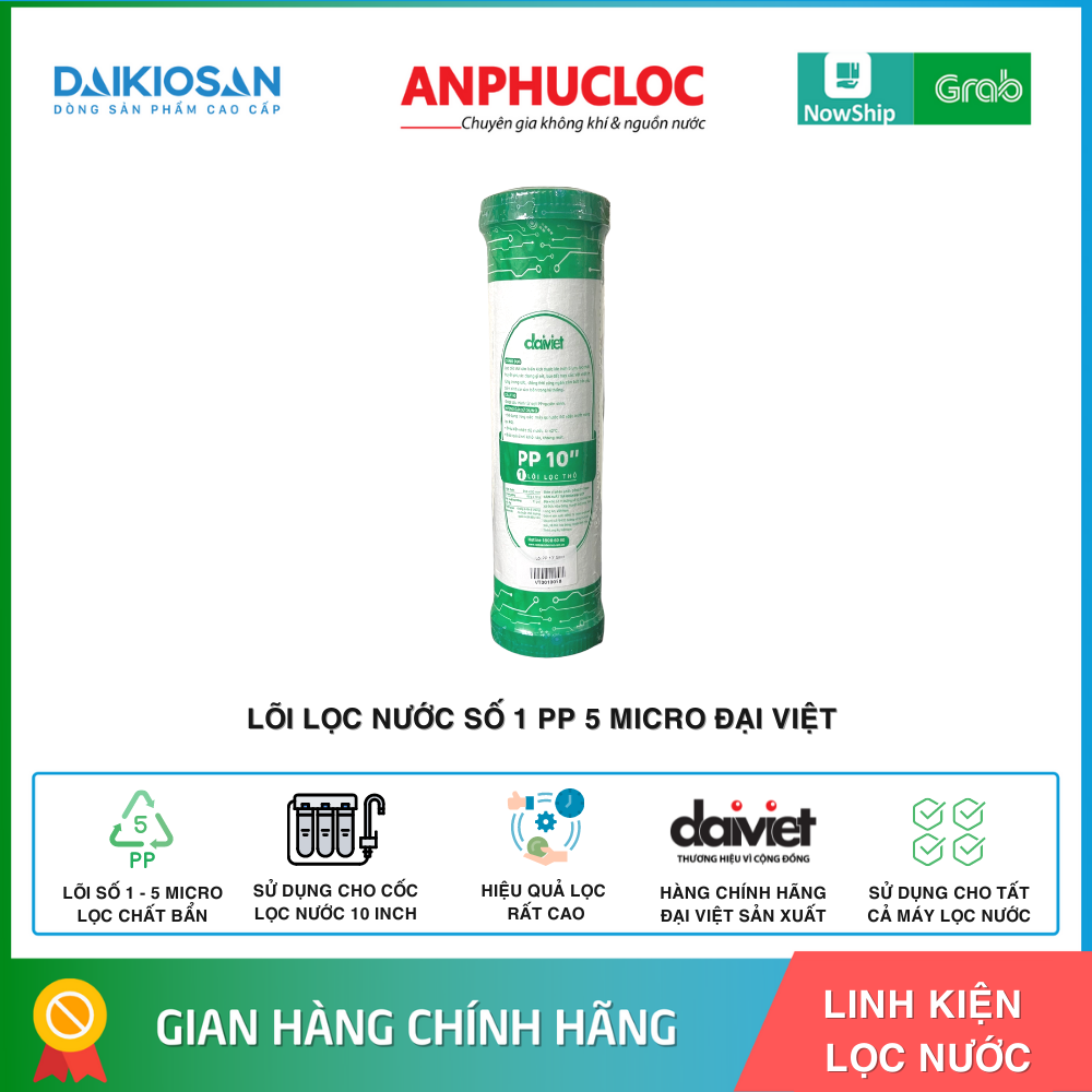 loi loc nuoc so 1 pp cho may loc nuoc daikiosan daiko makano nakami takasa kasuto hang chinh hang dai viet