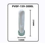 Bộ lọc đầu nguồn sinh hoạt UF3000L công suất 3000L/h công nghệ sợi PVDF cao cấp