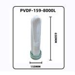 Bộ lọc đầu nguồn sinh hoạt UF8000L công suất 8000L/h công nghệ sợi PVDF cao cấp