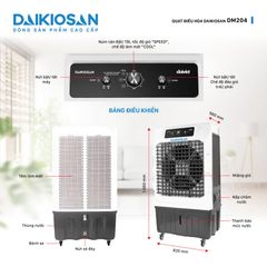 Quạt điều hòa Daikiosan DM204