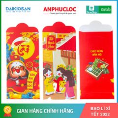 10 BAO LÌ XÌ TẾT 2022 10 MẪU NGẪU NHIÊN KHÁC NHAU