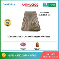 Tấm làm mát cooling pad Daikio -Daikiosan DK-1500B DKA-01500B chính hãng