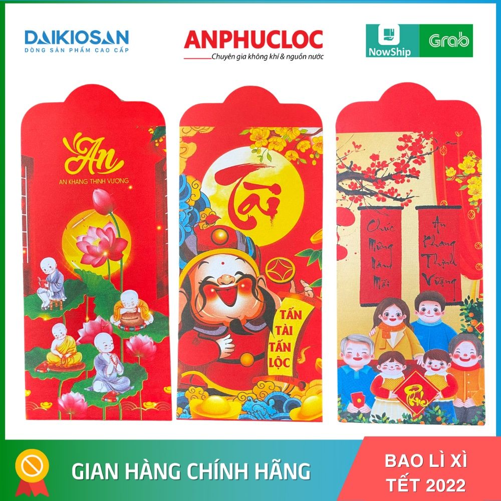 10 BAO LÌ XÌ TẾT 2022 10 MẪU NGẪU NHIÊN KHÁC NHAU