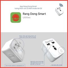 [ SALE LẤY ĐÁNH GIÁ ] Ổ Cắm Thông Minh OC.01.WF 16A - Ổ Cắm Wifi Rạng Đông 3500W [ GIAO NHANH 2H HCM]