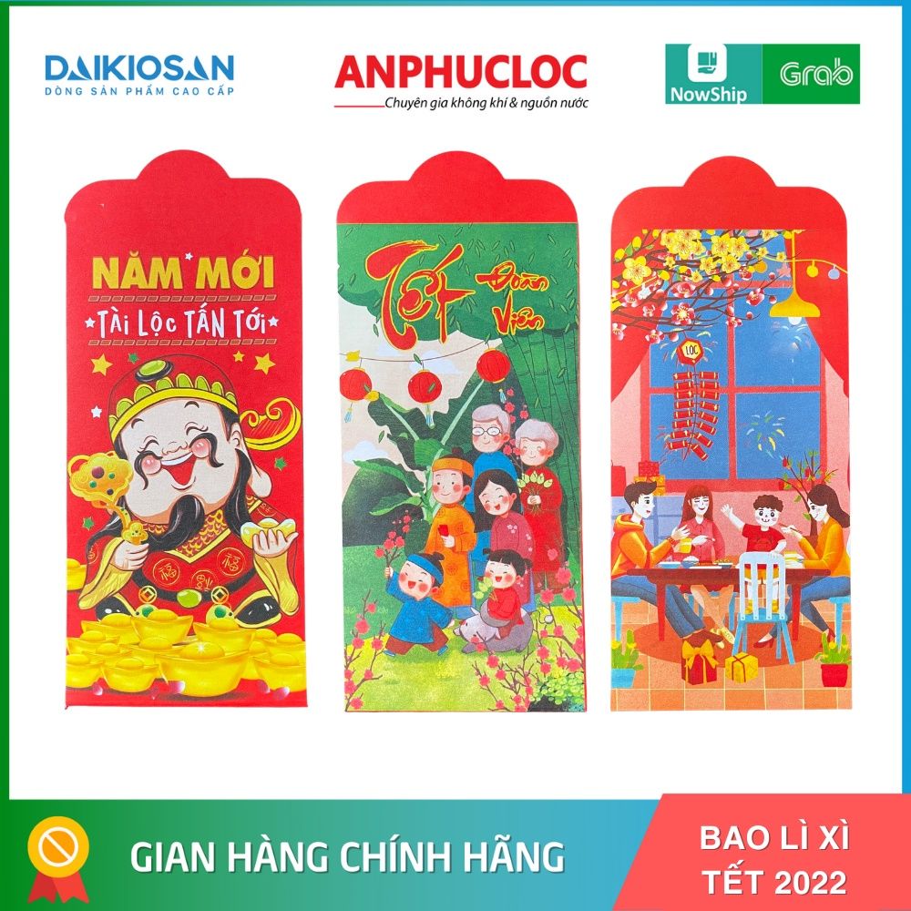 10 BAO LÌ XÌ TẾT 2022 10 MẪU NGẪU NHIÊN KHÁC NHAU