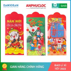 10 BAO LÌ XÌ TẾT 2022 10 MẪU NGẪU NHIÊN KHÁC NHAU