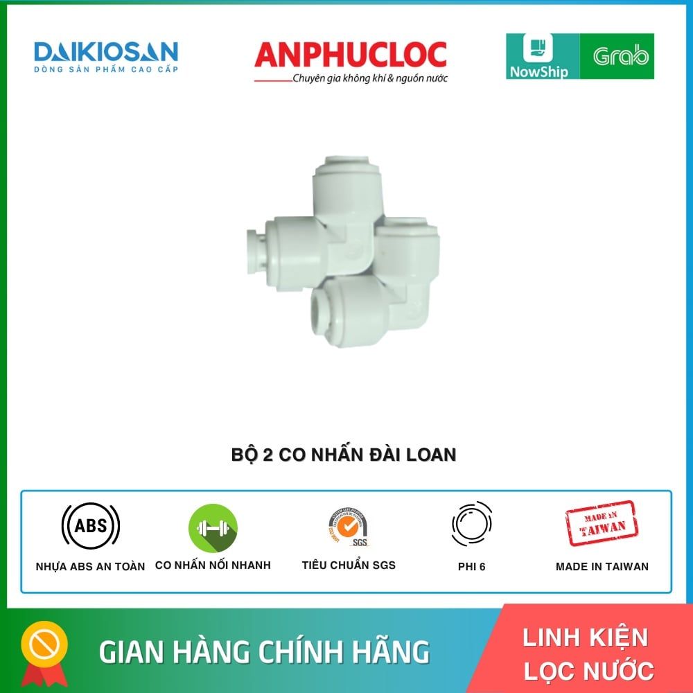 Bộ 2 co nhấn 5044 nối nhanh - Đài Loan