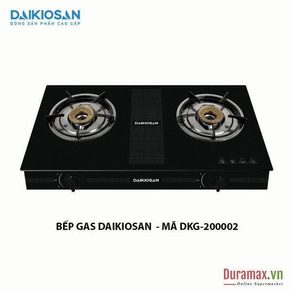 Bếp gas Daikiosan DKG-200002 tiết kiệm gas đánh lửa Magneto