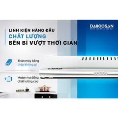 Máy hút mùi nhà bếp Daikiosan DKH-000006 nhập khẩu Châu Âu