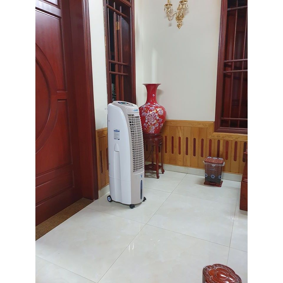 Máy làm mát Daikiosan DKA-02500B lưu lượng 2500 m3h 2 lồng quạt dùng cho phòng ngủ, phòng khách