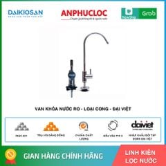 Vòi máy lọc nước RO loại cong ionx 304 trụ vòi bằng đồng chính hãng Đại Việt