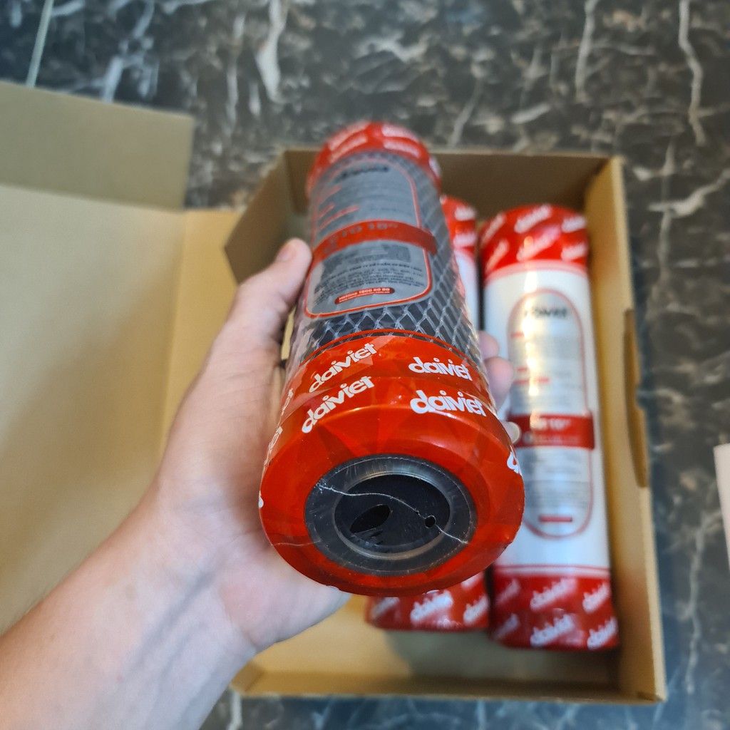 [RẺ VÔ ĐỊCH] LÕI LỌC NƯỚC 123 ĐẠI VIỆT PP-CTO-PP CHÍNH HÃNG L2 DÙNG CHO MÁY LỌC NƯỚC DAIKIOSAN, MAKANO, KASUTO, TAKASA