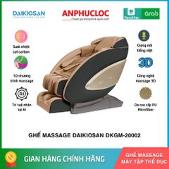 GHẾ MASSAGE TOÀN THÂN DAIKIOSAN DKGM-20002 CÔNG NGHỆ 3D