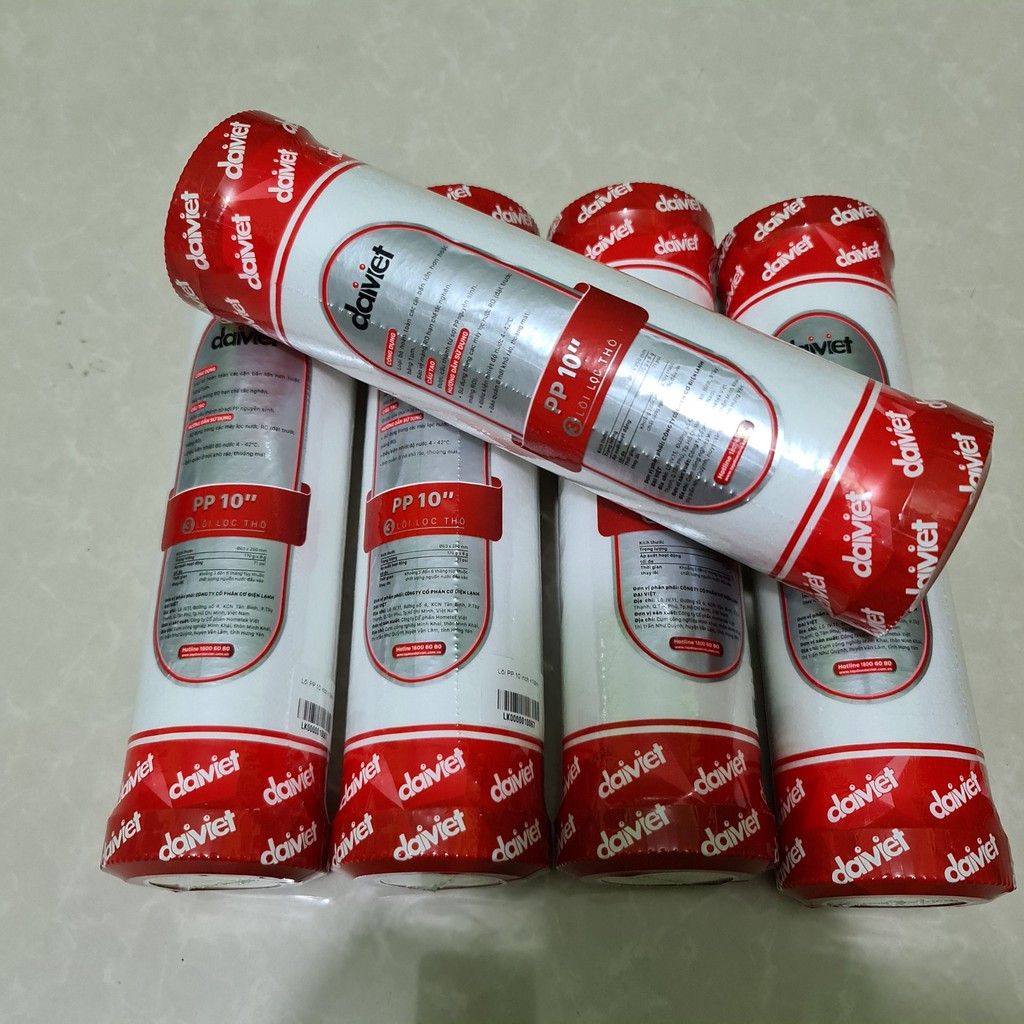 [ GIÁ HUỶ DIỆT] LÕI LỌC NƯỚC SỐ 3 - PP 1MICRO BẢO VỆ MÀNG RO CHÍNH HÃNG ĐẠI VIỆT